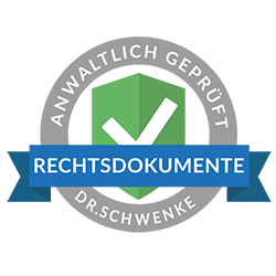 Rechtstext von Dr. Schwenke – anwaltlich geprüft